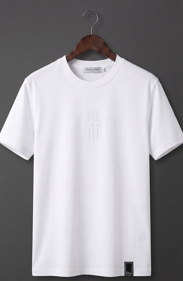 Premium Embossed Minimalist T-Shirt