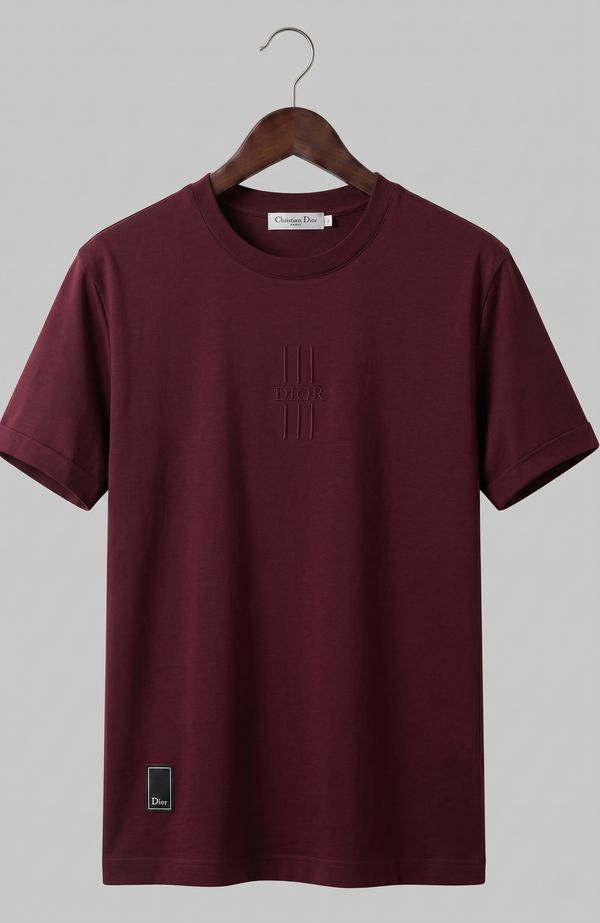 Premium Embossed Minimalist T-Shirt