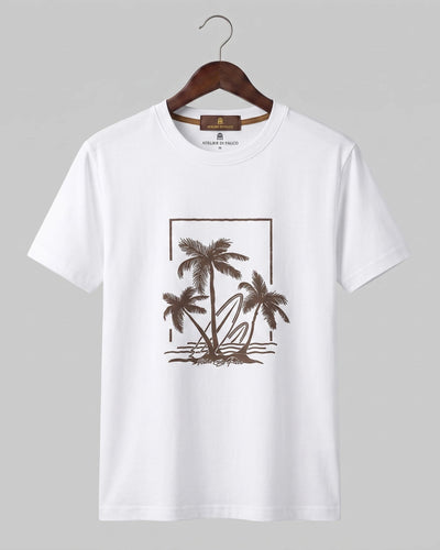 Vintage Style Palm Graphic T-Shirt