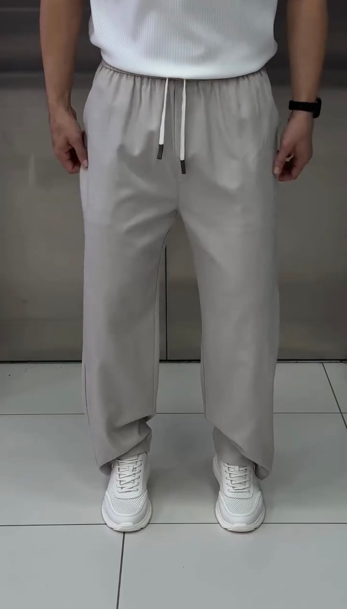 Relaxed Fit Summer Drawstring Trouser