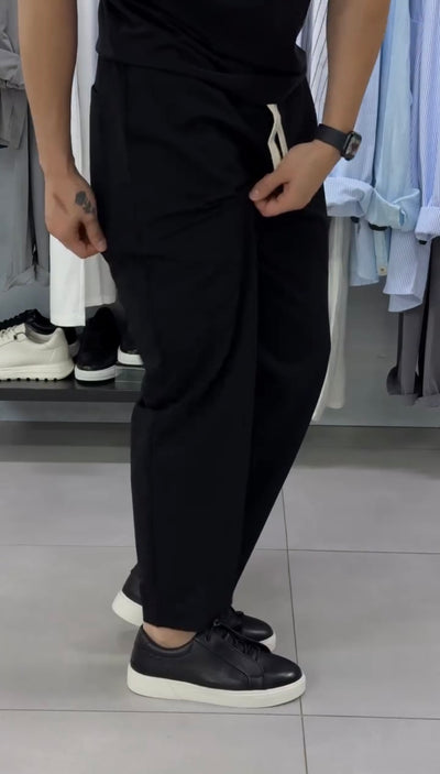 Relaxed Fit Casual Pants with Pockets