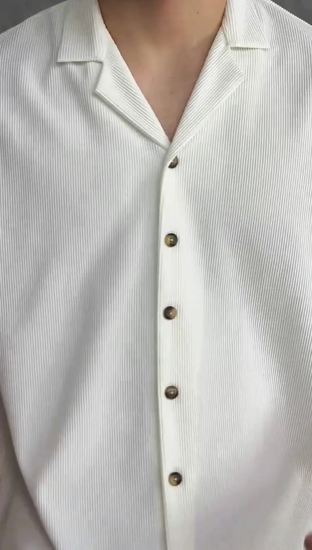 Textured Short Sleeve Shirt