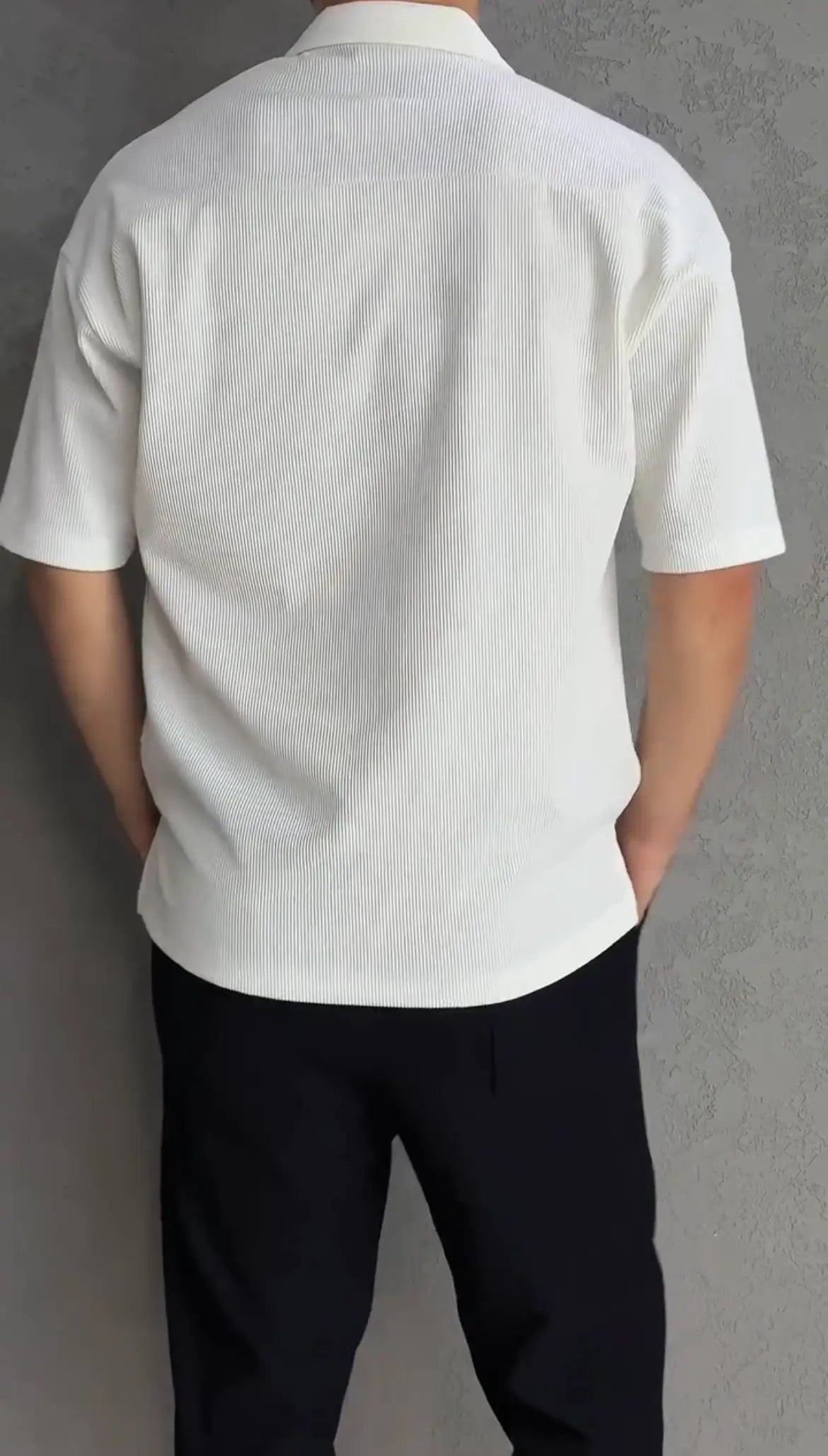 Textured Short Sleeve Shirt