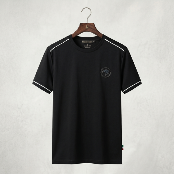 Short Sleeve Shirt with Piping